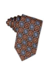 TI080 custom printed skinny necktie contrast color checks tie pattern design supplier company hk